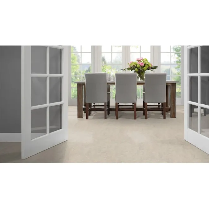 Marmoleum Forbo Flooring Systems Marmoleum Cinch Loc Seal Concrete 10-mm T x 12-in W x 36-in L Waterproof Tile Look Laminate Flooring (20.34-sq ft / Carton), photo 5 of 6