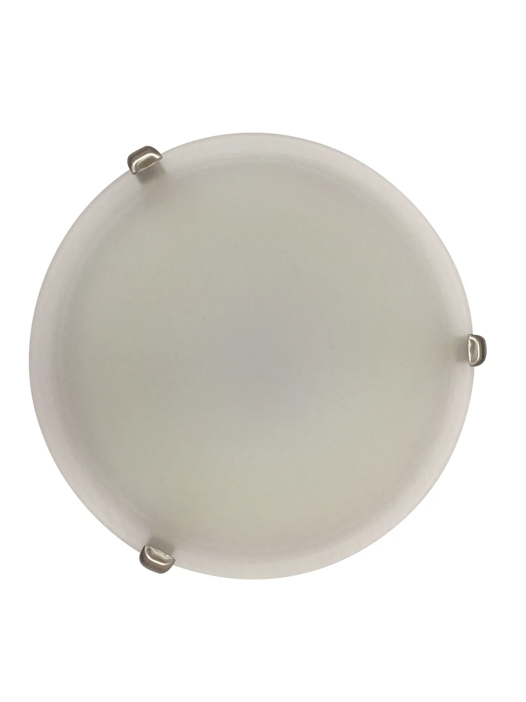 Portfolio Adorley 16-in Brushed Nickel/Bronze/White Modern LED Semi-Flush Mount Light, ENERGY STAR, photo 7 of 11