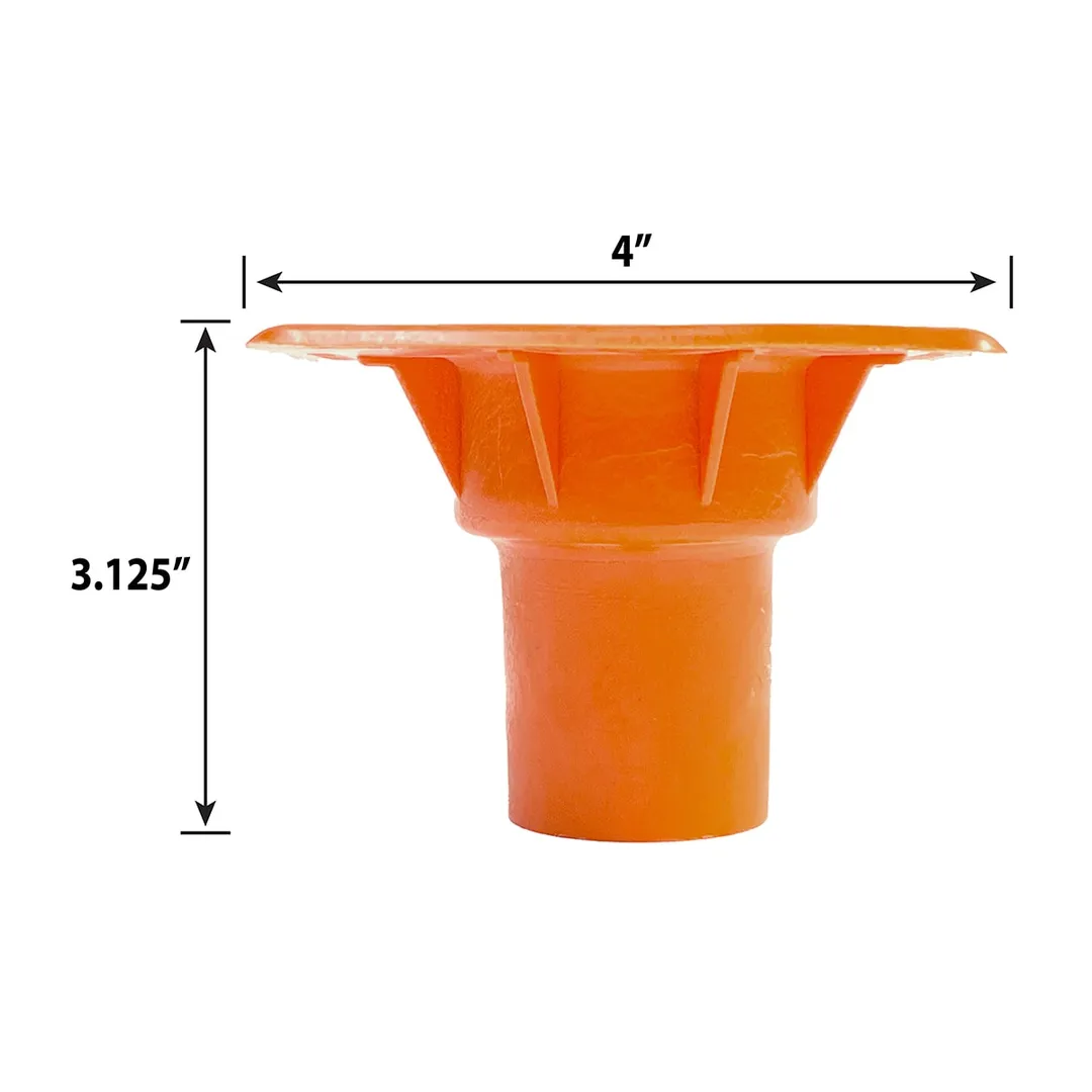 ProWorx Vertical Rebar Safety Cap (OSHA), Fits #3-#7 Rebar, Orange, 10 Pack, photo 4 of 6