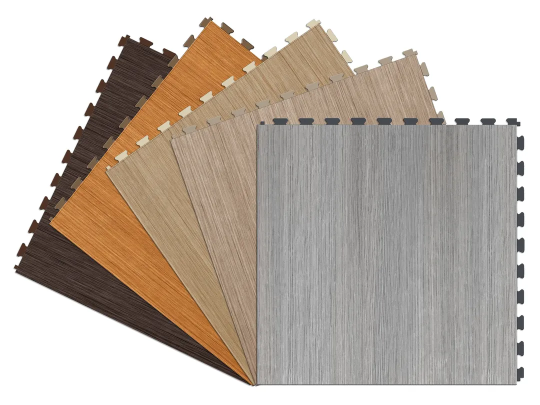 Perfection Floor Tile Cork/Satin 0.05-mil x 20-in W Click Lock Wood look Luxury Vinyl Tile Flooring ( 16.7-sq ft Carton ), photo 3 of 5