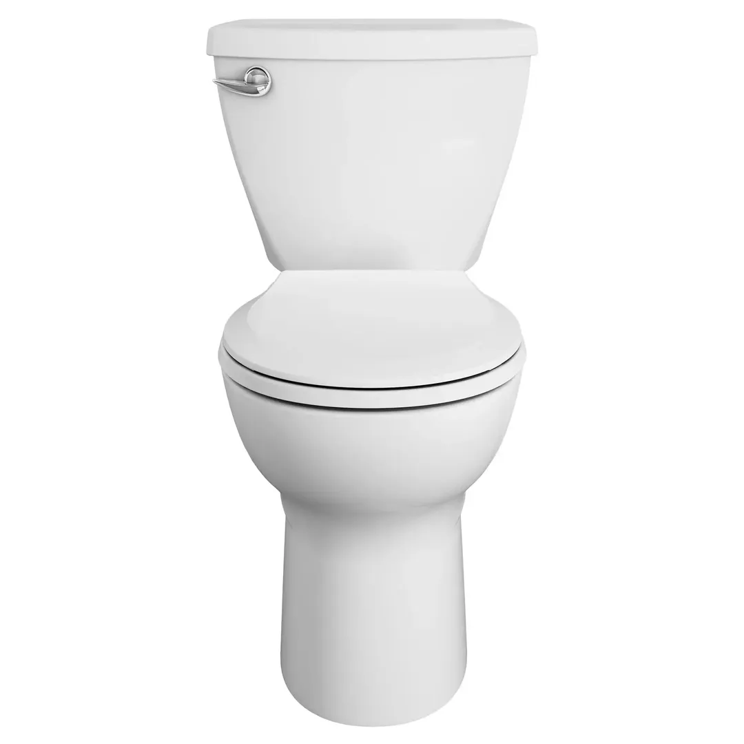 American Standard Cadet 3 White Round Chair-Height 2-Piece Toilet, 10-in Rough-In (ADA Compliant), photo 7 of 14