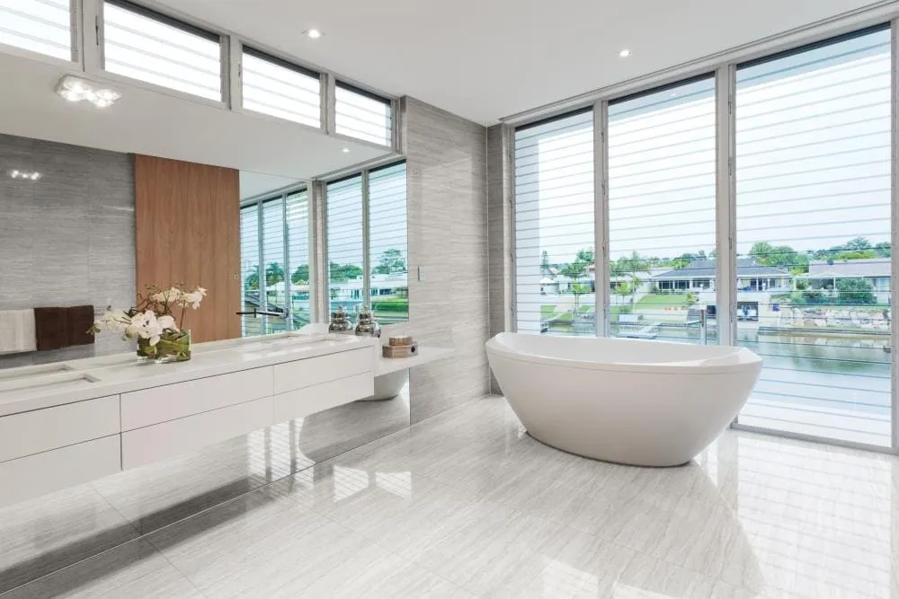 Satori Excite Ivory 12-in x 24-in Polished Porcelain Stone Look Floor and Wall Tile (1.93-sq. ft/ Piece), photo 2 of 7