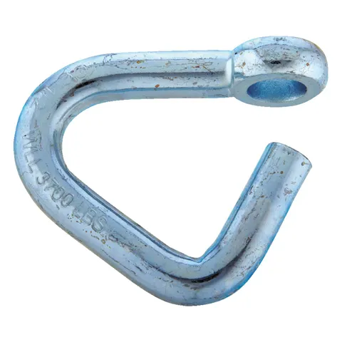 Zinc-Plated Mild Steel Cold Shut, 3700 lb Working Load