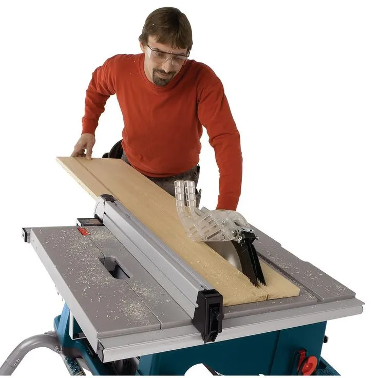 Bosch 15 Amp 10 in. Corded Portable Jobsite Table Saw with Gravity Rise Wheeled Stand, photo 4 of 4
