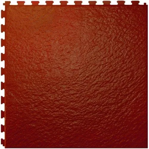 Perfection Floor Tile HomeStyle 6-Pack 0.25-in x 20-in x 20-in Terracotta/Satin Vinyl/Plastic Interlocking Multipurpose Floor Tiles, photo 5 of 10