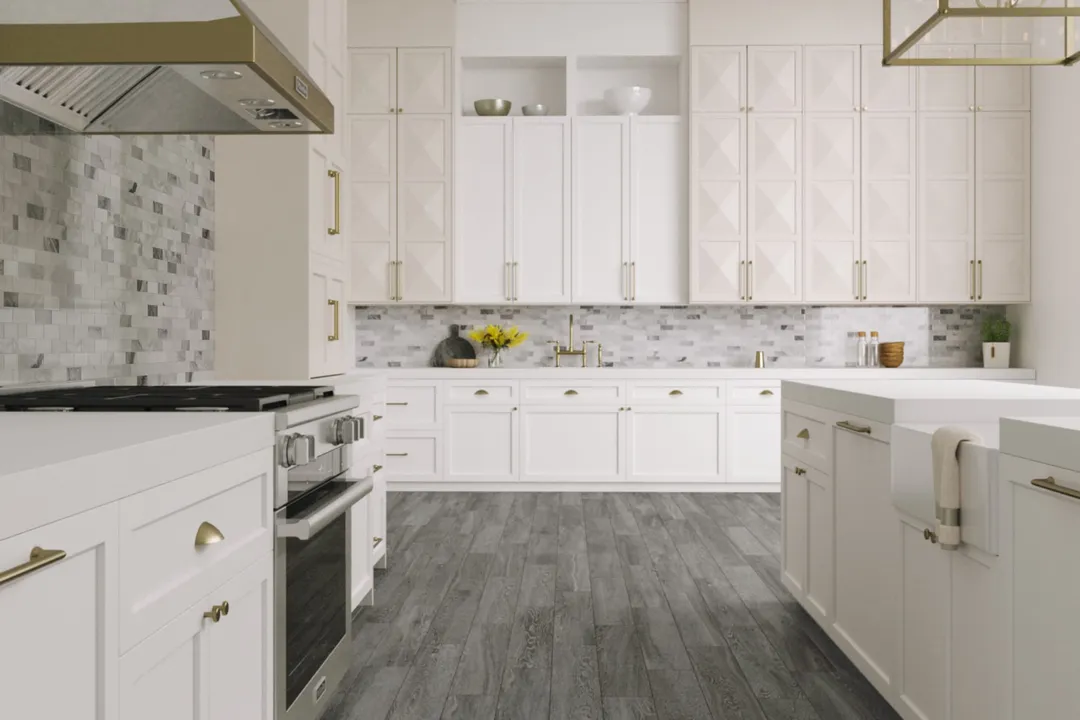 Satori Storm Polished 12-in x 12-in Natural Marble Brick Mosaic Wall Tile, Polished Finish (0.97-sq ft per piece), photo 7 of 8