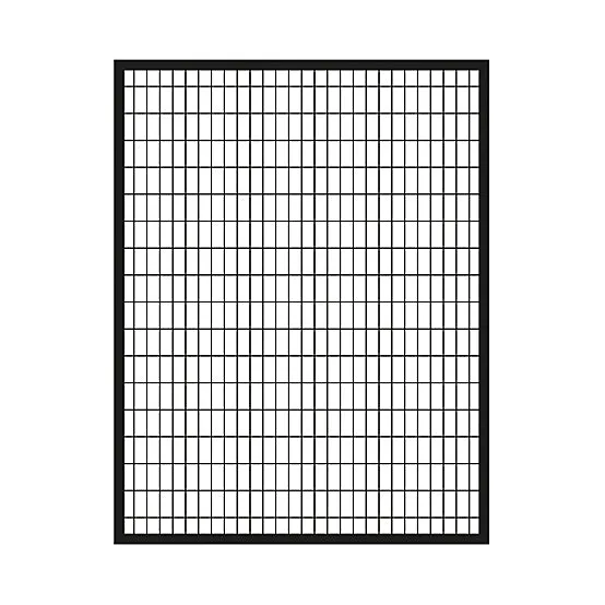 IronCraft Euro 6 ft. H x 5 ft. W Black Powder-Coated Steel Fence Gate, photo 3 of 3