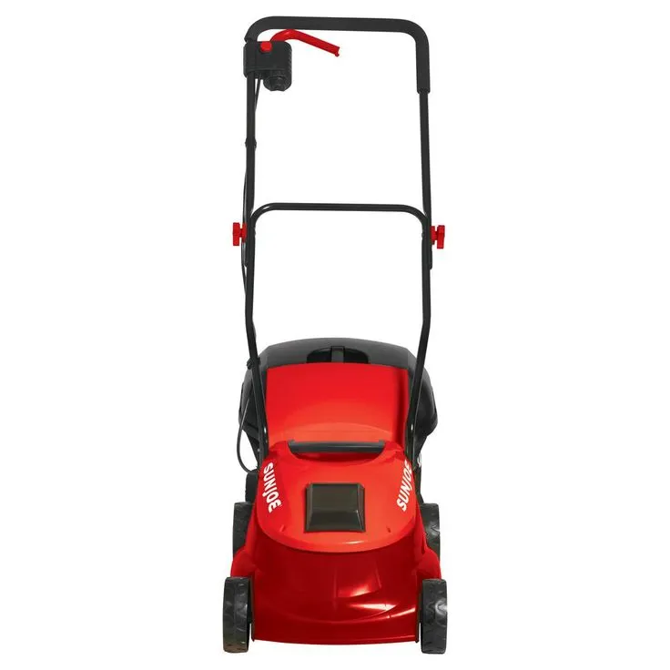 Sun Joe 14 in. 28-Volt Cordless Walk-Behind Push Mower Kit with 5.0 Ah Battery + Charger, Red, photo 5 of 5