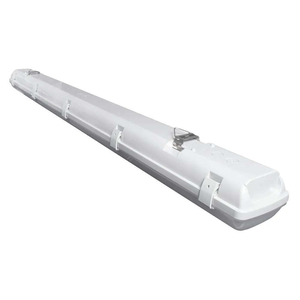 VT3 4 ft. 250-Watt Equivalent Integrated LED White Strip Light Fixture, 4000K, photo 2 of 9