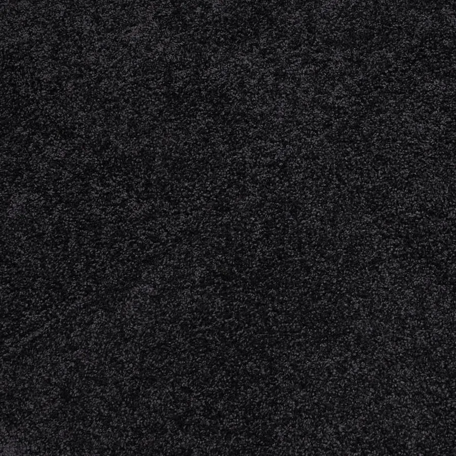 Shaw Floorigami Plume Perfect Raven DIY Carpet 4-Pack 24-in Raven Shag/Frieze Peel-and-Stick Carpet Tile, photo 2 of 3
