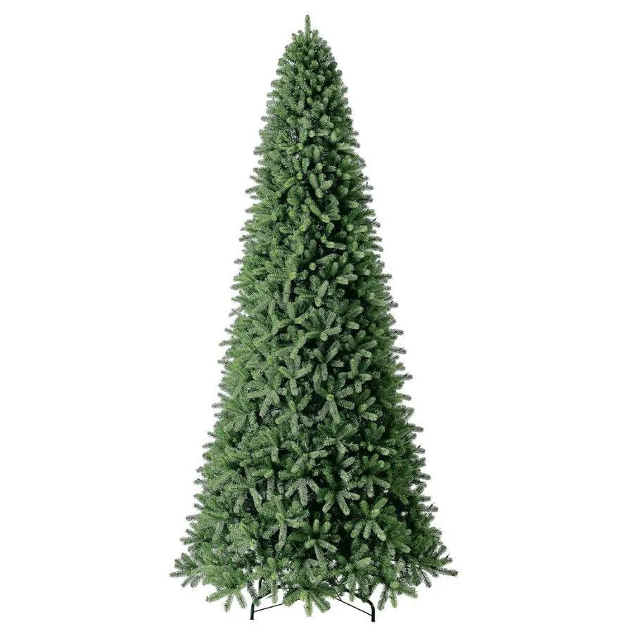Holiday Living 12-ft Douglas Fir Pre-Lit Traditional Artificial Christmas Tree with 1200 Color Changing Color Changing LED Lights, photo 3 of 16