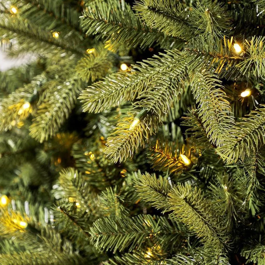 Holiday Living 12-ft Douglas Fir Pre-Lit Traditional Artificial Christmas Tree with 1200 Color Changing Color Changing LED Lights, photo 12 of 16