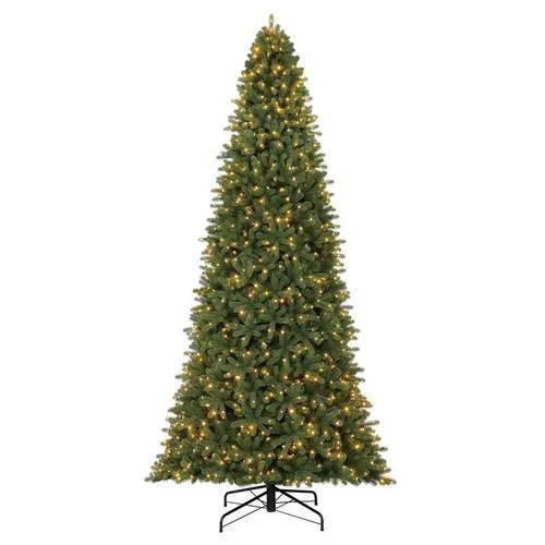 Holiday Living 12-ft Douglas Fir Pre-Lit Traditional Artificial Christmas Tree with 1200 Color Changing Color Changing LED Lights, photo 16 of 16