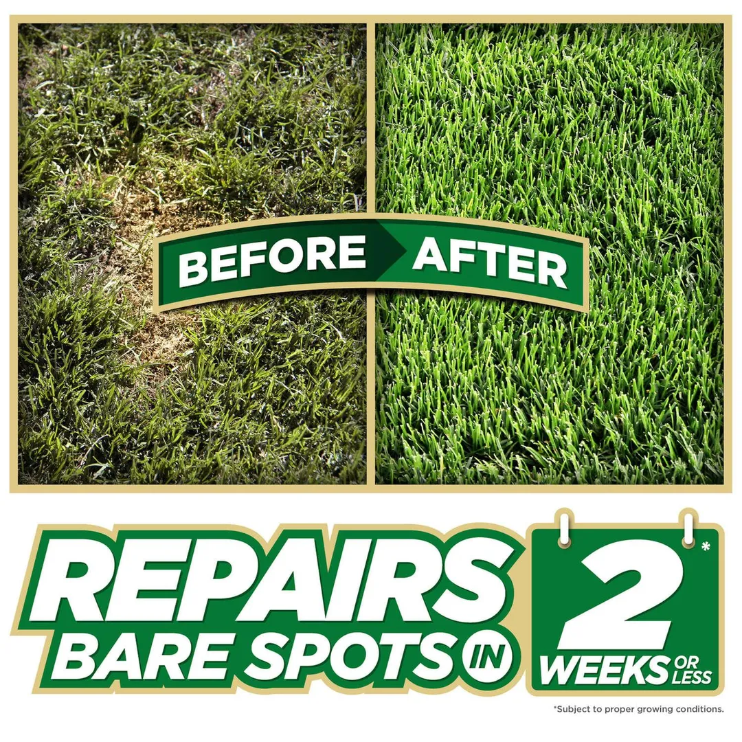 Pennington One Step Complete Tall Fescue Grass Sun or Shade Seed/Fertilizer/Mulch Repair Kit 8.3 lb, photo 4 of 5