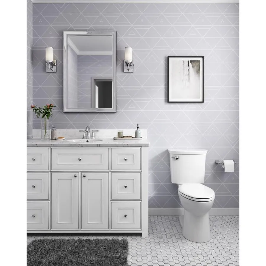 American Standard Homestead VorMax White WaterSense Elongated Chair Height 2-Piece Toilet, 12-in Rough-In (ADA Compliant), photo 6 of 17