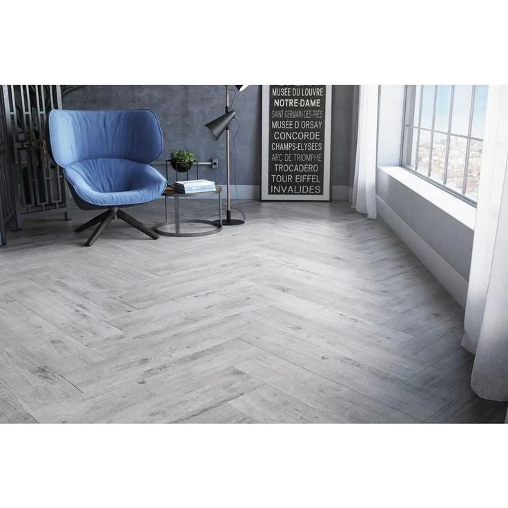 ELIANE Safari Glacier 8 in. x 36 in. Glazed Porcelain Floor and Wall Tile (11.52 sq. ft. / case), photo 2 of 6