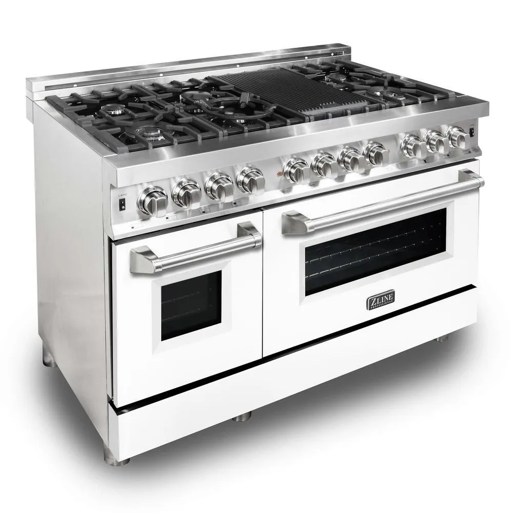 ZLINE 48 in. Professional Dual Fuel Range in Stainless Steel (RA48), photo 14 of 21