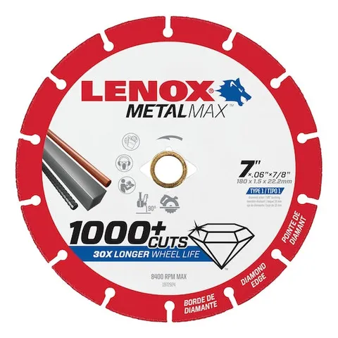 MetalMax Diamond Grit 7-in Cutting Wheel (7 × 7/8 in)