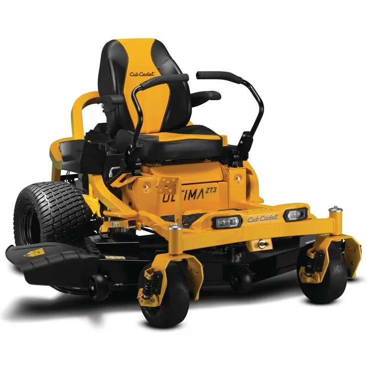 Cub Cadet Ultima ZT3 60 in. Fabricated Deck 24 HP Kawasaki FS Series V-Twin Gas Engine Zero Turn Mower with Front Wheel Suspension, photo 4 of 9