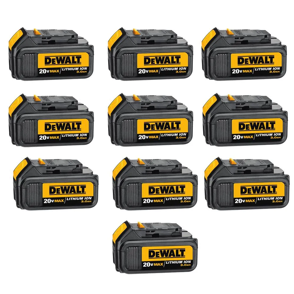DEWALT 20-Volt MAX Premium Lithium-Ion 3.0Ah Battery Pack (2-Pack), photo 15 of 17