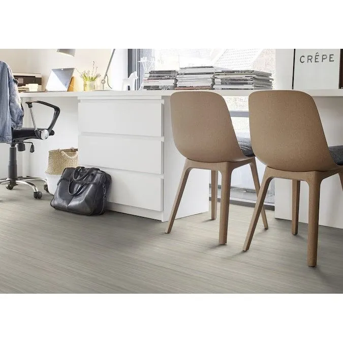 Marmoleum Forbo Flooring Systems Marmoleum Cinch Loc Seal Bleached Gold 10-mm T x 12-in W x 36-in L Waterproof Wood Plank Laminate Flooring (20.34-sq ft / Carton), photo 5 of 6