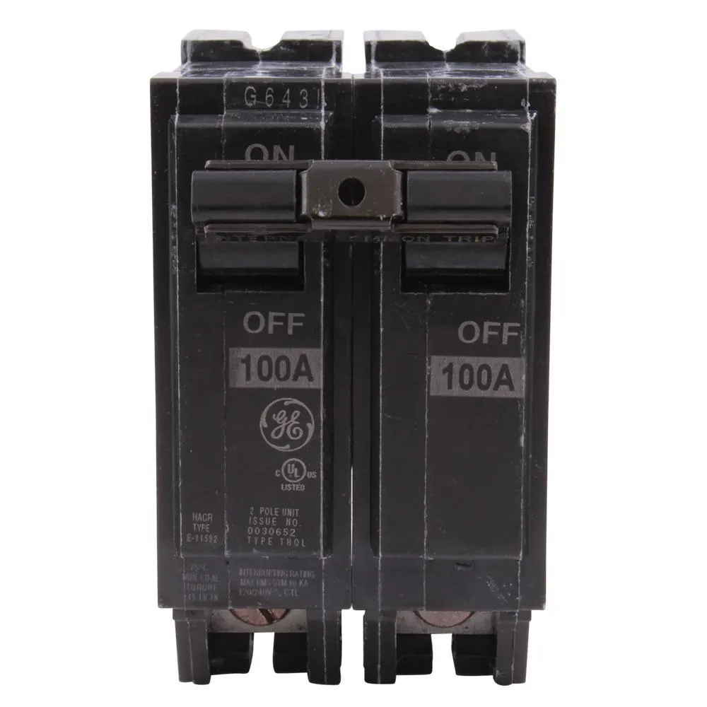 Q-Line 100 Amp 2 in. Double-Pole Circuit Breaker, photo 4 of 24