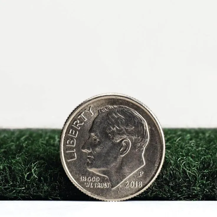 Foss Grizzly Grass 6 ft. x 8 ft. Green Artificial Grass Rug, photo 4 of 7