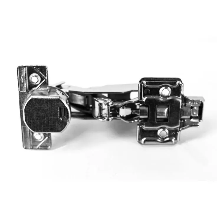 165-Degree 35 mm Full Overlay Soft Close Frameless Cabinet Door Hinges with Installation Screws (25-Pairs), photo 4 of 5