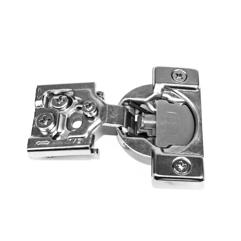 105° 1/2 in. (35 mm) Overlay with Dowel, Soft Close Face Frame Cabinet Hinges with Installation Screws (30-Pairs), photo 3 of 4
