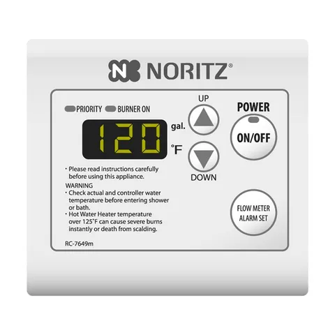 Tankless Water Heater Wall Mounted Wired Remote Control Unit