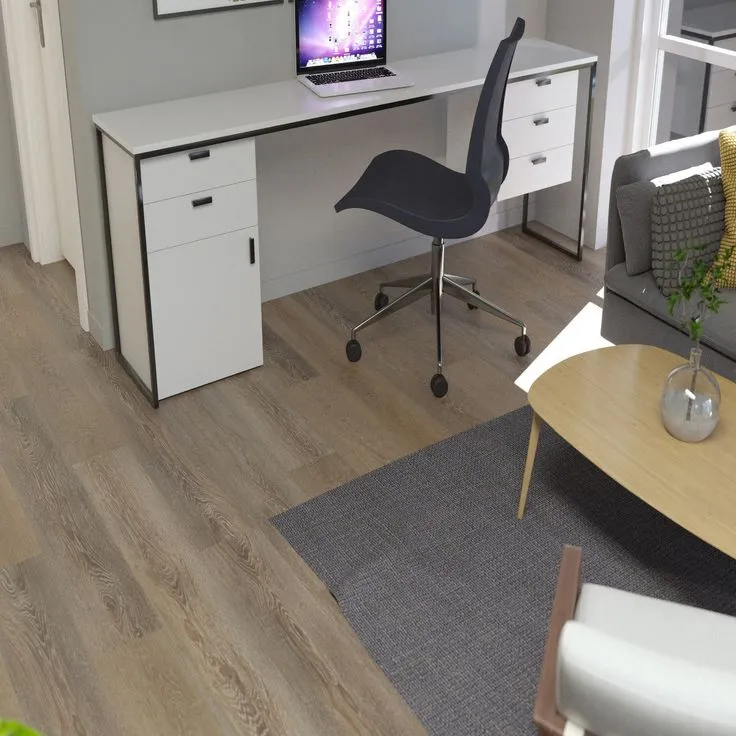 CALI Vinyl aqua-tough xl Tidal Pool 4.7-mm x 9-in W x 60-in L Water Resistant Luxury Vinyl Plank Flooring (37.54-sq ft/case), photo 3 of 8