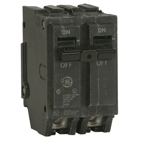 Q-Line 20 Amp 2 in. Double-Pole Circuit Breaker