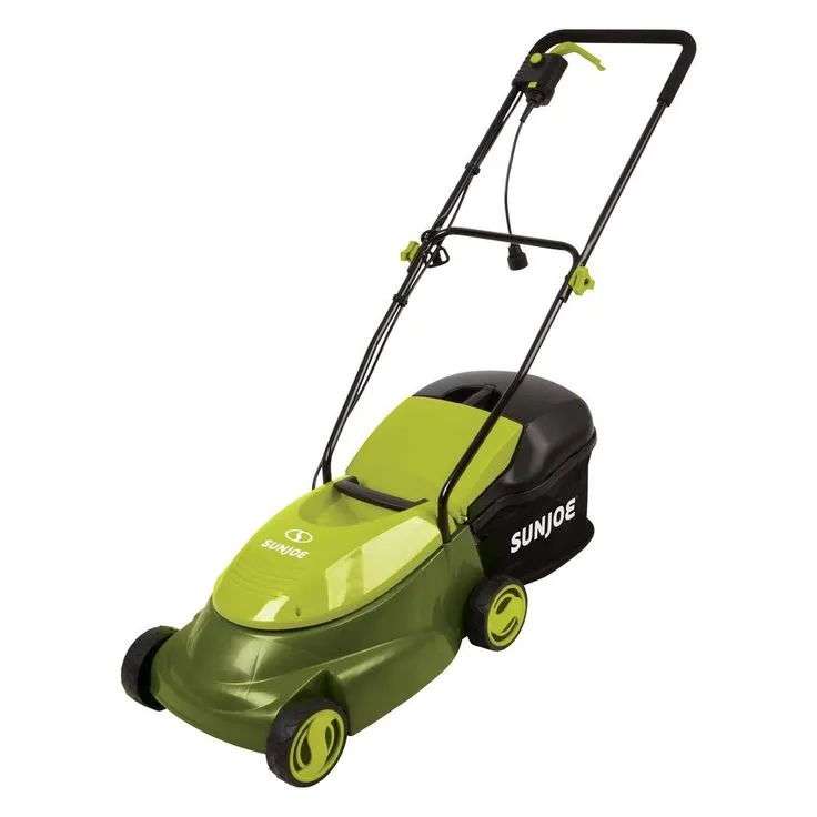 Sun Joe 14 in. 12 Amp Corded Electric Walk Behind Push Lawn Mower, photo 3 of 4