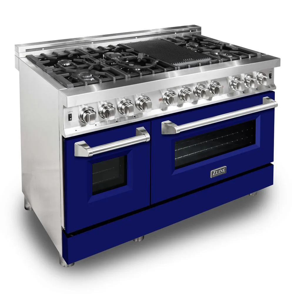 ZLINE 48 in. Professional Dual Fuel Range in Stainless Steel (RA48), photo 15 of 21
