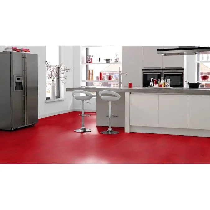 Marmoleum Forbo Flooring Systems Marmoleum Cinch Loc Seal Bleeckerstreet 10-mm T x 12-in W x 12-in L Waterproof Tile Look Laminate Flooring (6.78-sq ft / Carton), photo 3 of 5