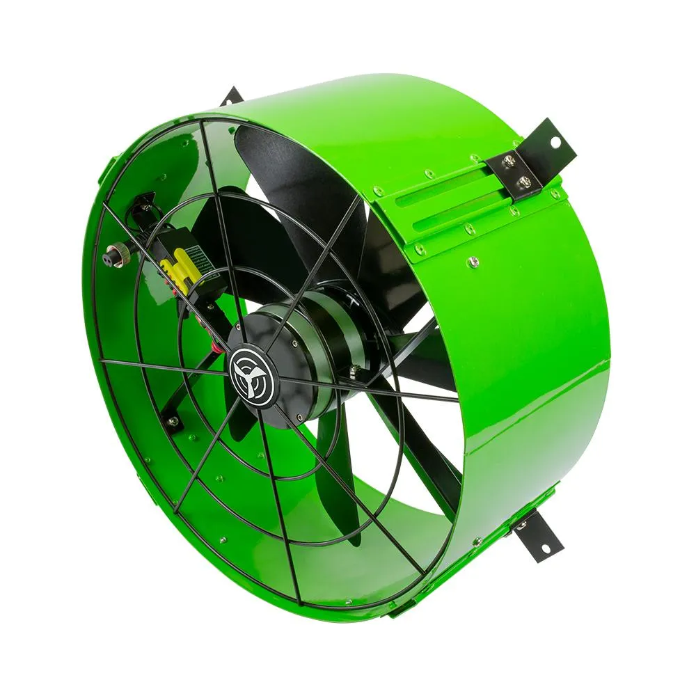 QuietCool 40-Watt Hybrid Solar/Electric Powered Gable Mount Attic Fan with Included Inverter, photo 7 of 10