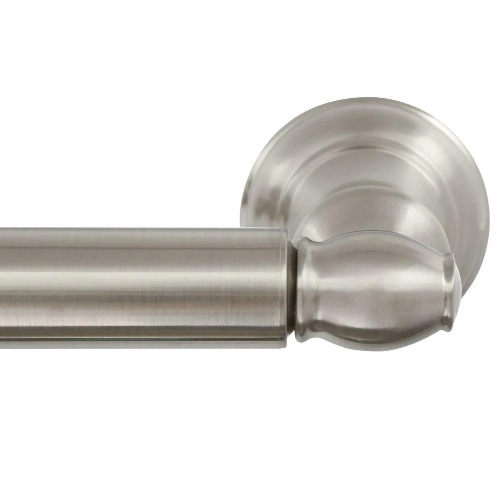 ARISTA Highlander Collection 4-Piece Bathroom Hardware Kit in Satin Nickel, photo 3 of 12