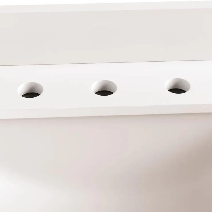 Diamond FreshFit Calhoun 48-in White Bathroom Vanity Cabinet, photo 5 of 12