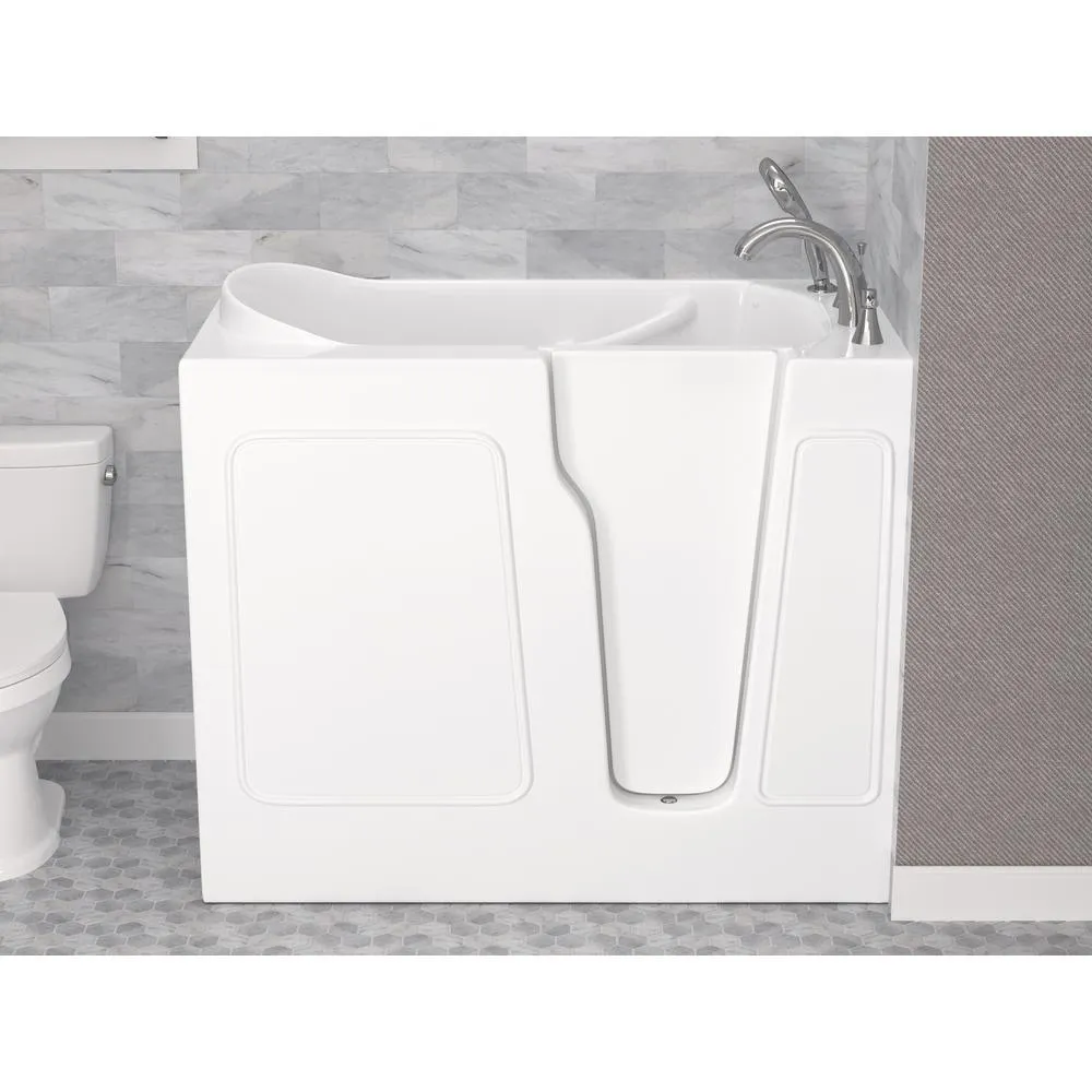 Universal Tubs HD Series 26 in. x 46 in. Right Drain Quick-Fill Walk-In Soaking Bathtub in White, photo 10 of 22