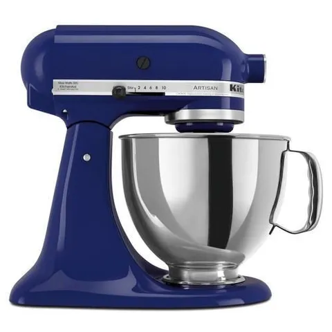 5-Quart 10-Speed Cobalt Blue Residential Stand Mixer