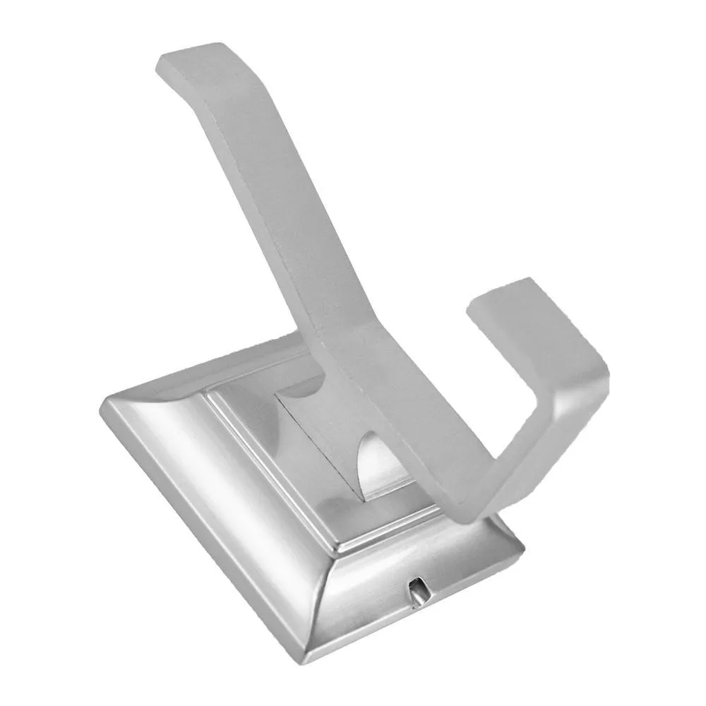ARISTA Leonard Collection 4-Piece Bathroom Hardware Kit in Satin Nickel, photo 13 of 15