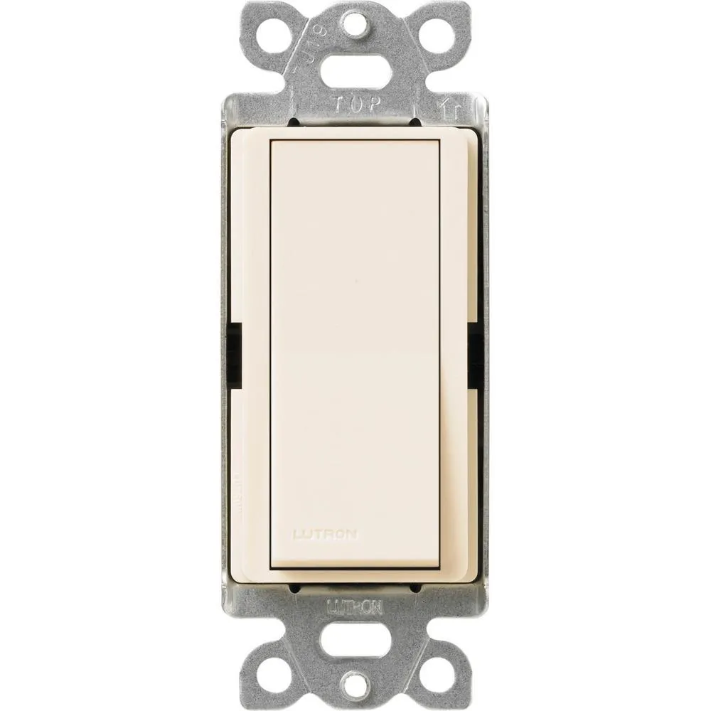 Claro 15 Amp 4-Way Rocker Switch with Locator Light, White, photo 6 of 10