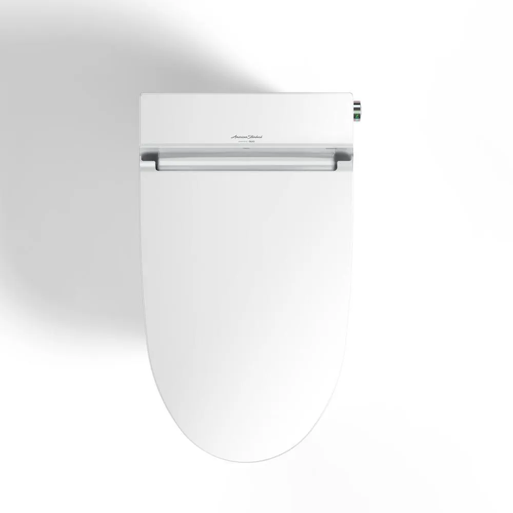 Advanced Clean 100 Spalet 12 in. Rough-In 1-piece 0.92/1.32 GPF Dual Flush Elongated Toilet in White, Seat Included, photo 3 of 10
