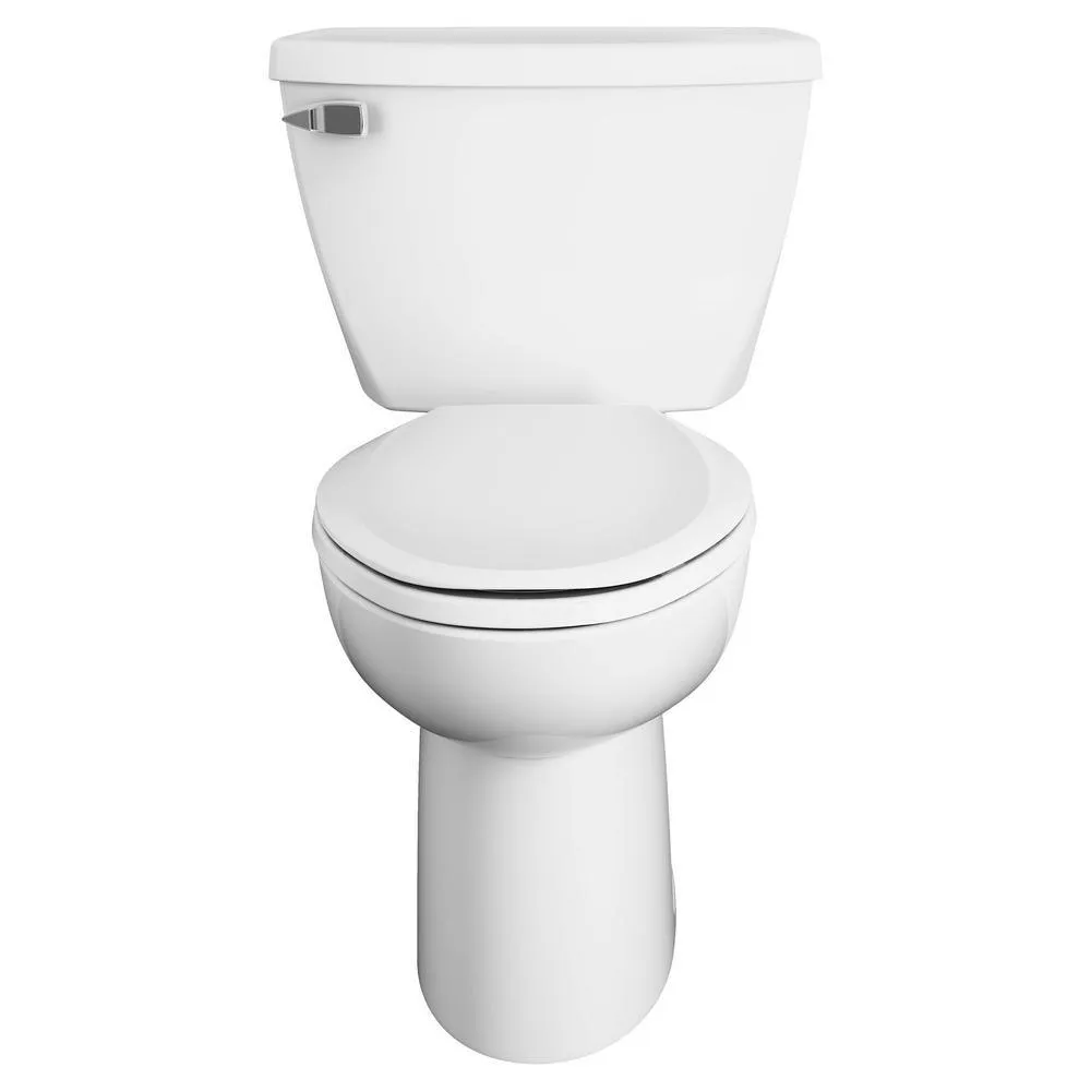 Cadet 2-Piece 1.6 GPF Tall Height Pressure-Assisted Elongated Toilet in White, Seat Not Included, photo 6 of 7