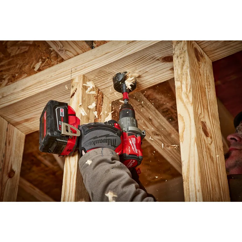 M18 FUEL 18-Volt Lithium-Ion Brushless Cordless Hammer Drill Driver/Impact Driver/Impact Wrench Kit with 4-Batteries, photo 13 of 15