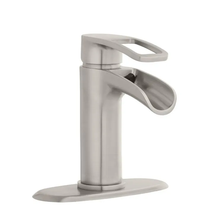Kiso Single Hole Single-Handle Low-Arc Bathroom Faucet in Bronze, photo 7 of 7