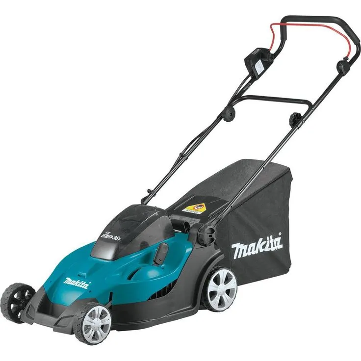 Makita 17 in. 18-Volt X2 (36-Volt) LXT Lithium-Ion Battery Cordless Walk Behind Push Lawn Mower (Tool Only), photo 3 of 9