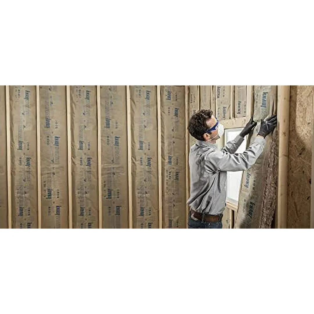 Knauf Insulation R-19 EcoRoll Unfaced Fiberglass Insulation Roll, 6-1/4 in x 23 in x 39.2 ft, 75.06 sq ft, photo 3 of 4