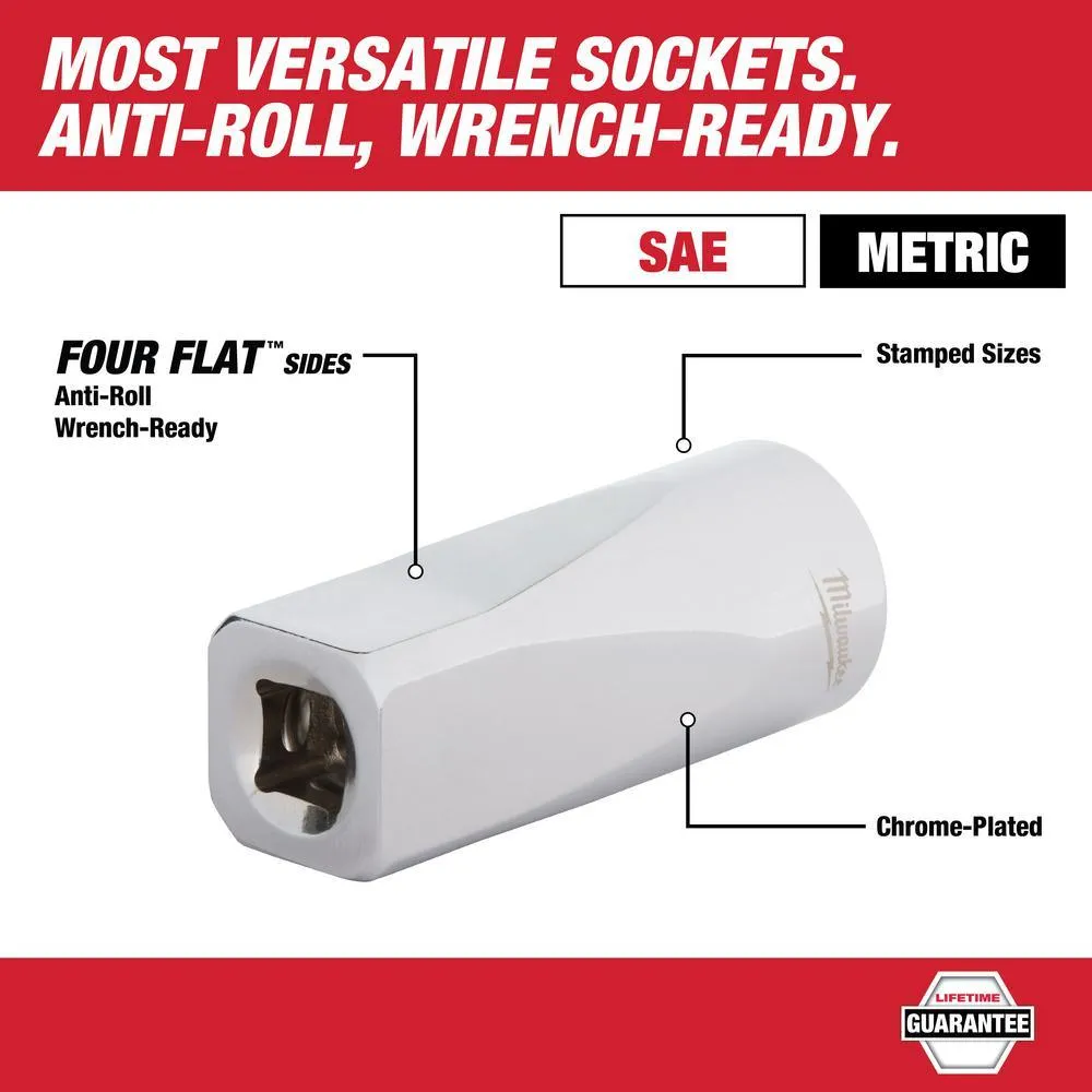 1/4 in. and 3/8 in. and 1/2 in. Drive SAE/Metric Ratchet and Socket Mechanics Tool Set (153-Piece), photo 7 of 10