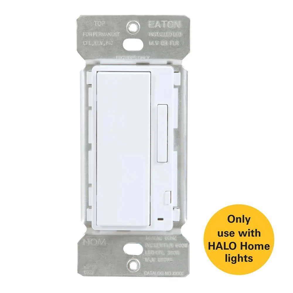 5 and 6 in. Tunable CCT Bluetooth Smart Integrated LED Recessed Trim with In-Wall Accessory Dimmer by HALO Home, photo 3 of 12